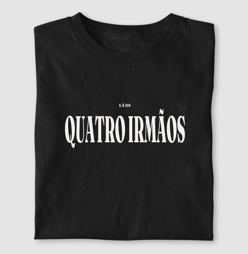 Camiseta Tipografia de Quatro Irmãos