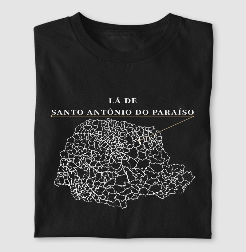 Camiseta Ponto de Origem de Santo Antônio do Paraíso