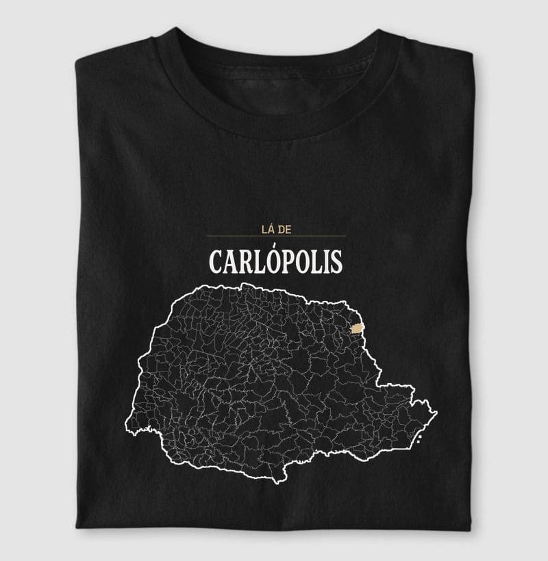 Camiseta Território de Carlópolis