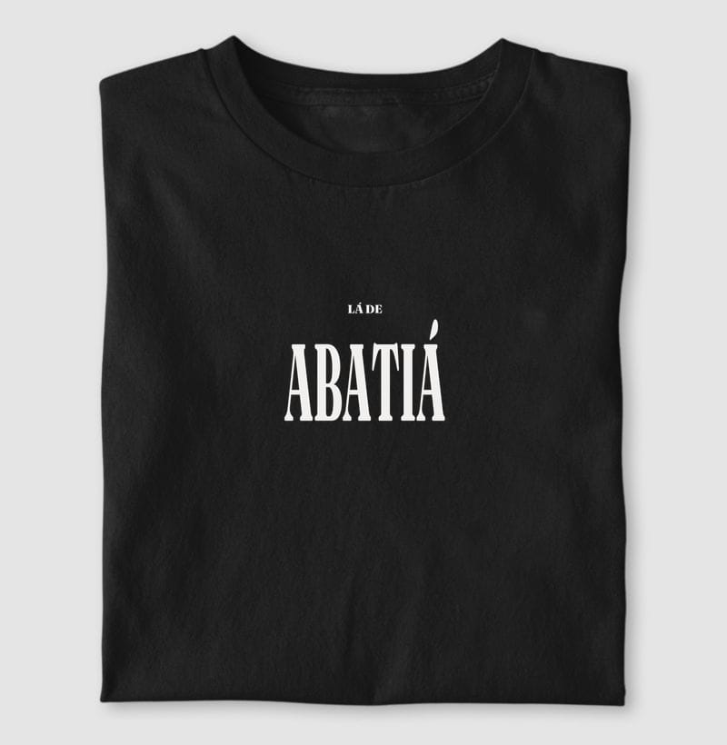 Camiseta Tipografia de Abatiá