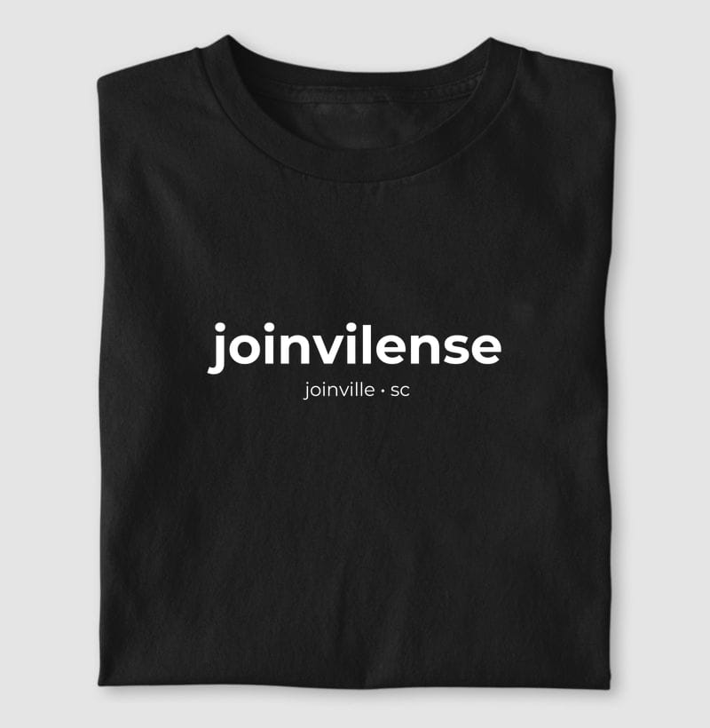 Camiseta Gentílico de Joinville