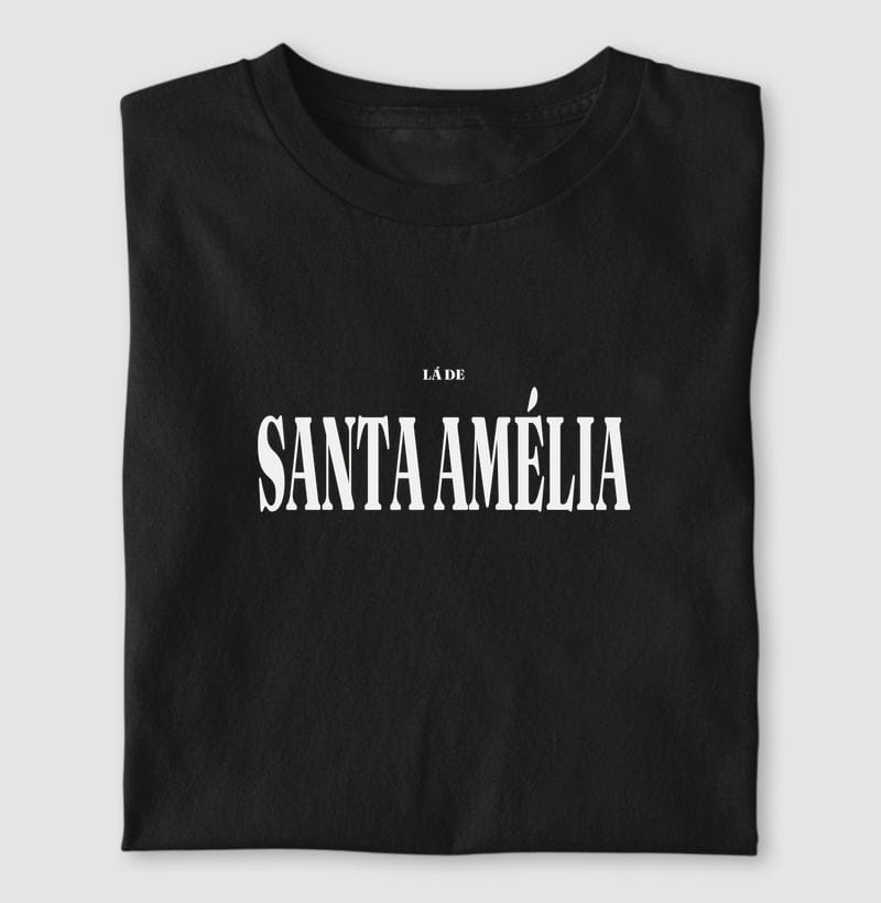 Camiseta Tipografia de Santa Amélia