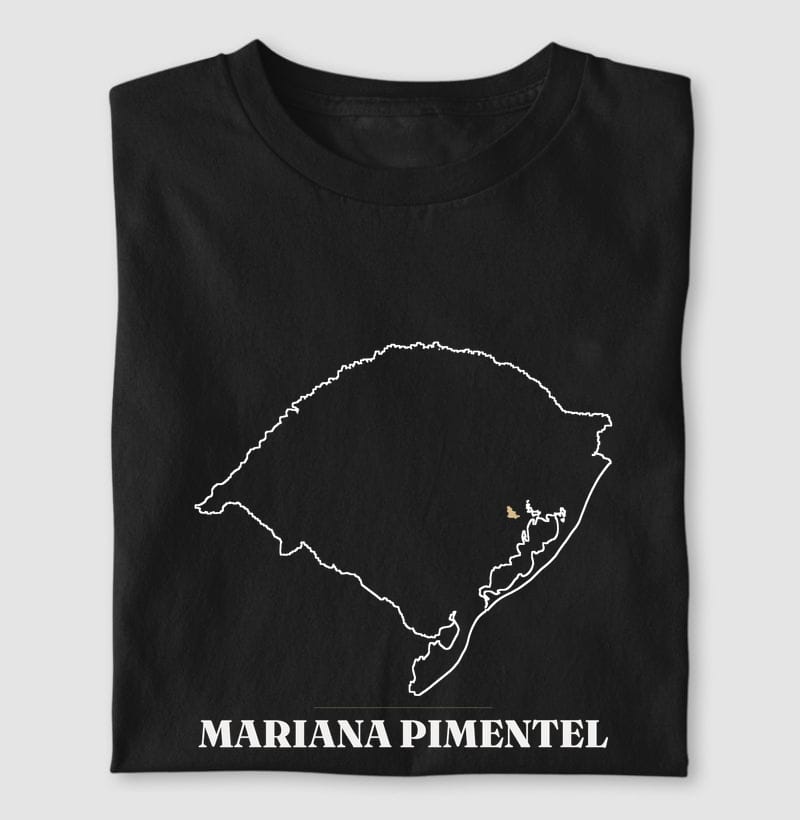 Camiseta Traço de Mariana Pimentel