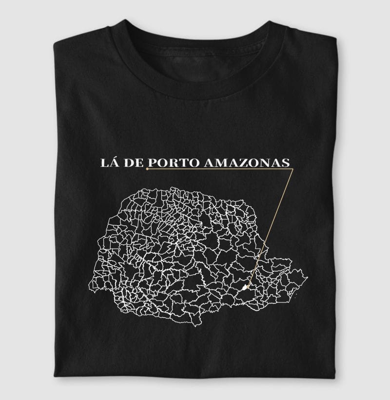 Camiseta Ponto de Origem de Porto Amazonas
