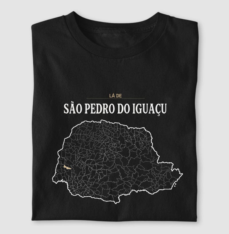 Camiseta Território de São Pedro do Iguaçu