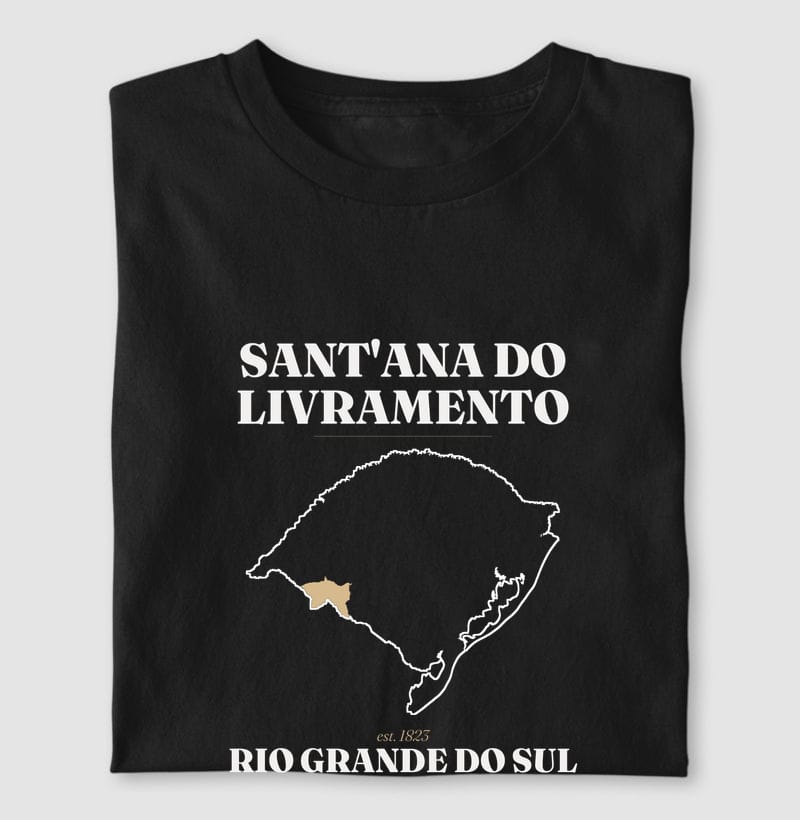 Camiseta Legado de Sant'Ana do Livramento