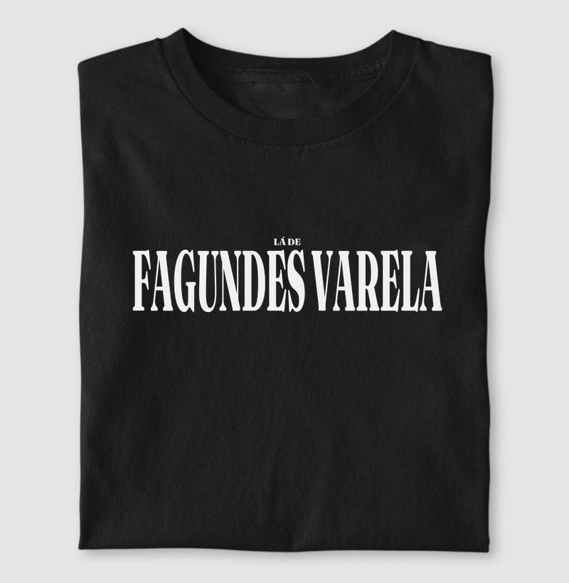 Camiseta Tipografia de Fagundes Varela