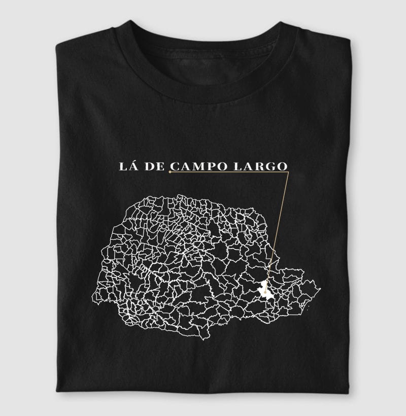 Camiseta Ponto de Origem de Campo Largo