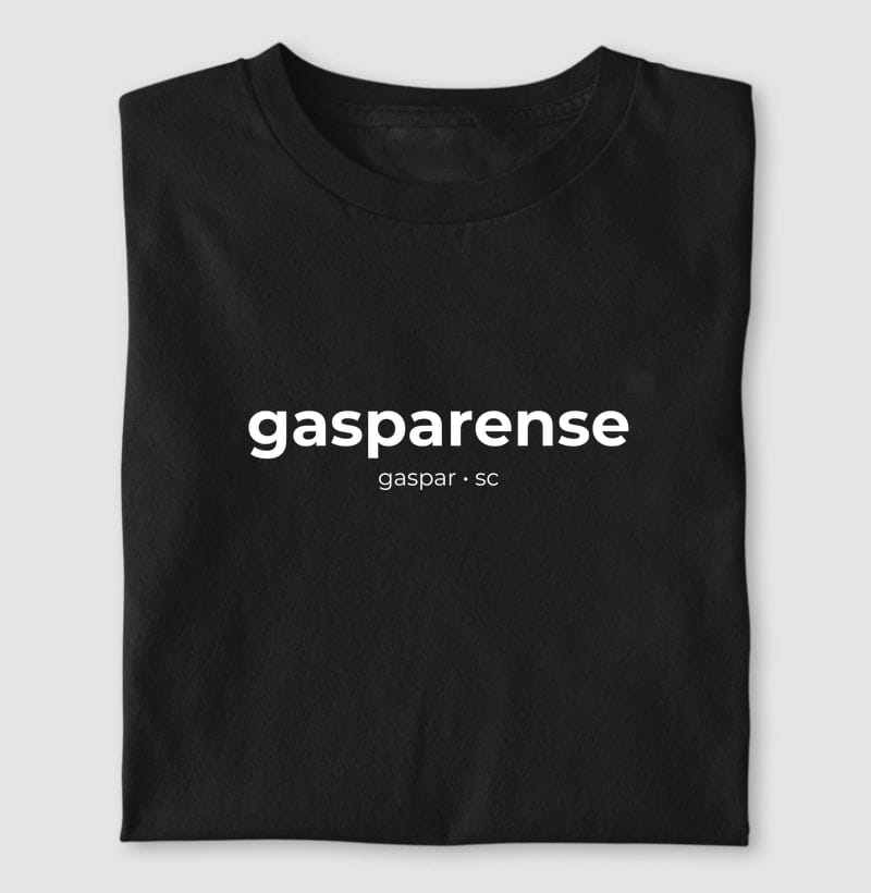 Camiseta Gentílico de Gaspar