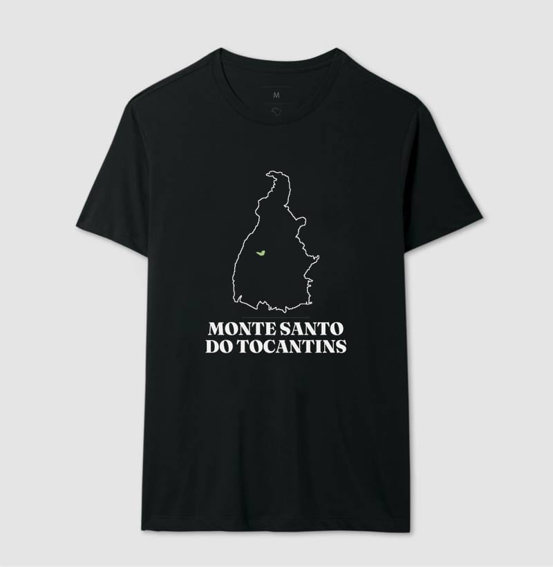 Camiseta Traço de Monte Santo do Tocantins