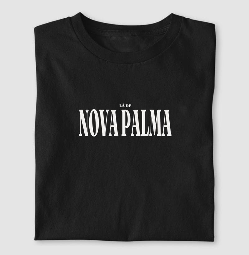 Camiseta Tipografia de Nova Palma
