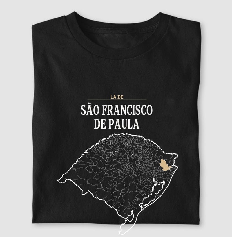Camiseta Território de São Francisco de Paula