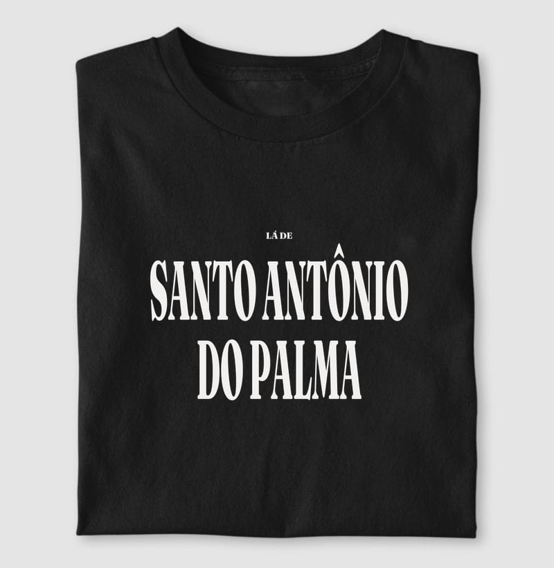 Camiseta Tipografia de Santo Antônio do Palma