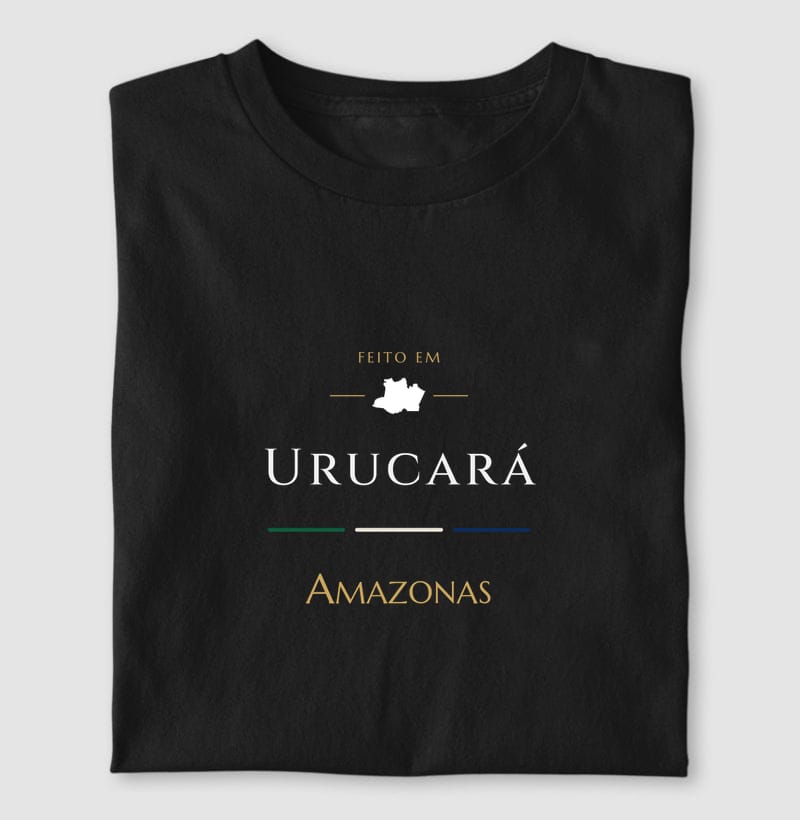 Camiseta Feito em de Urucará