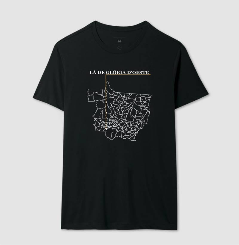 Camiseta Ponto de Origem de Glória D'Oeste