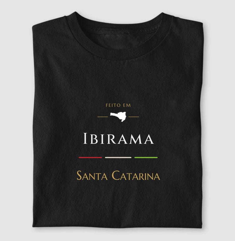 Camiseta Feito em de Ibirama