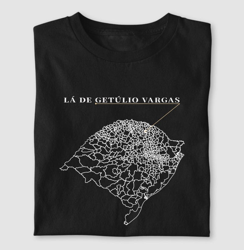 Camiseta Ponto de Origem de Getúlio Vargas