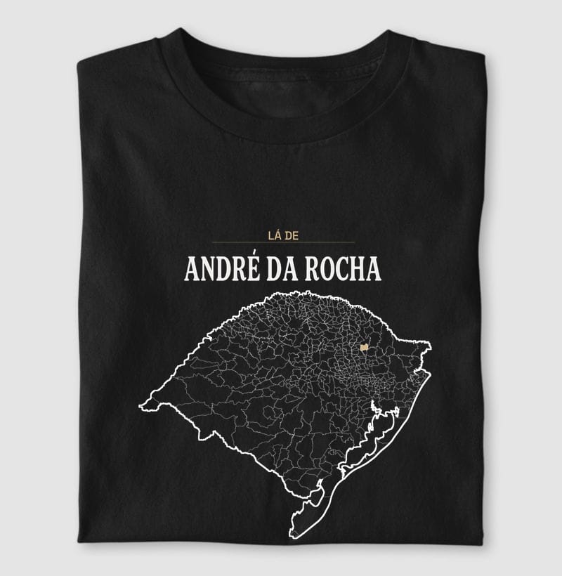Camiseta Território de André da Rocha