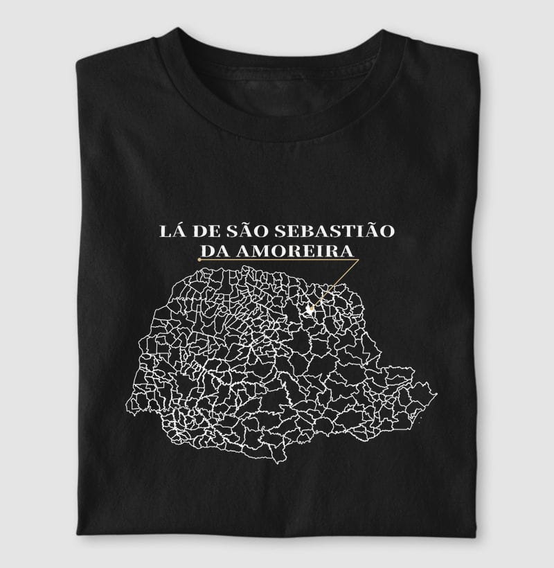 Camiseta Ponto de Origem de São Sebastião da Amoreira