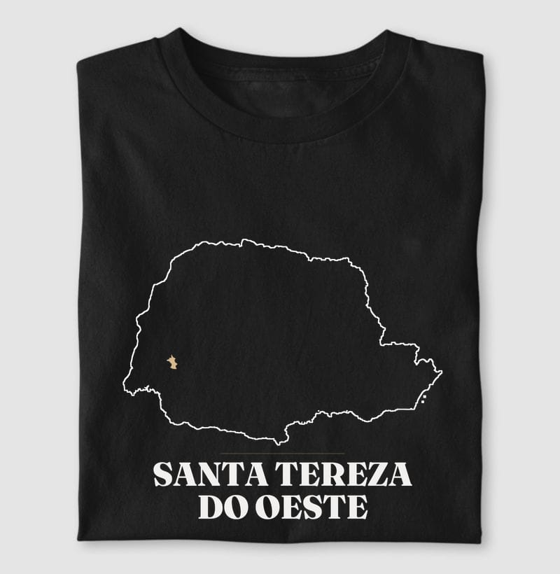 Camiseta Traço de Santa Tereza do Oeste