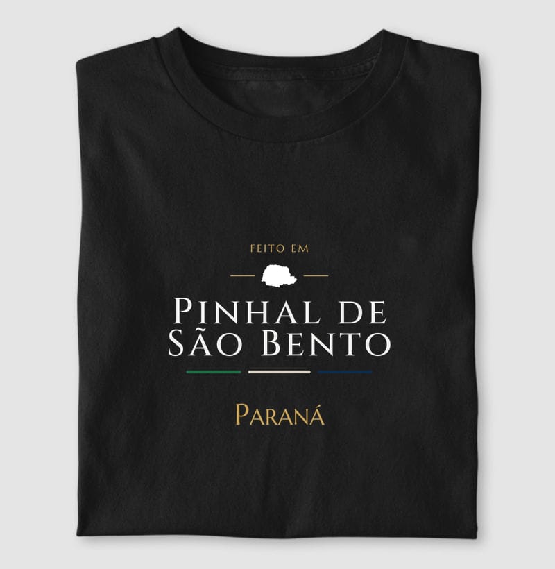 Camiseta Feito em de Pinhal de São Bento