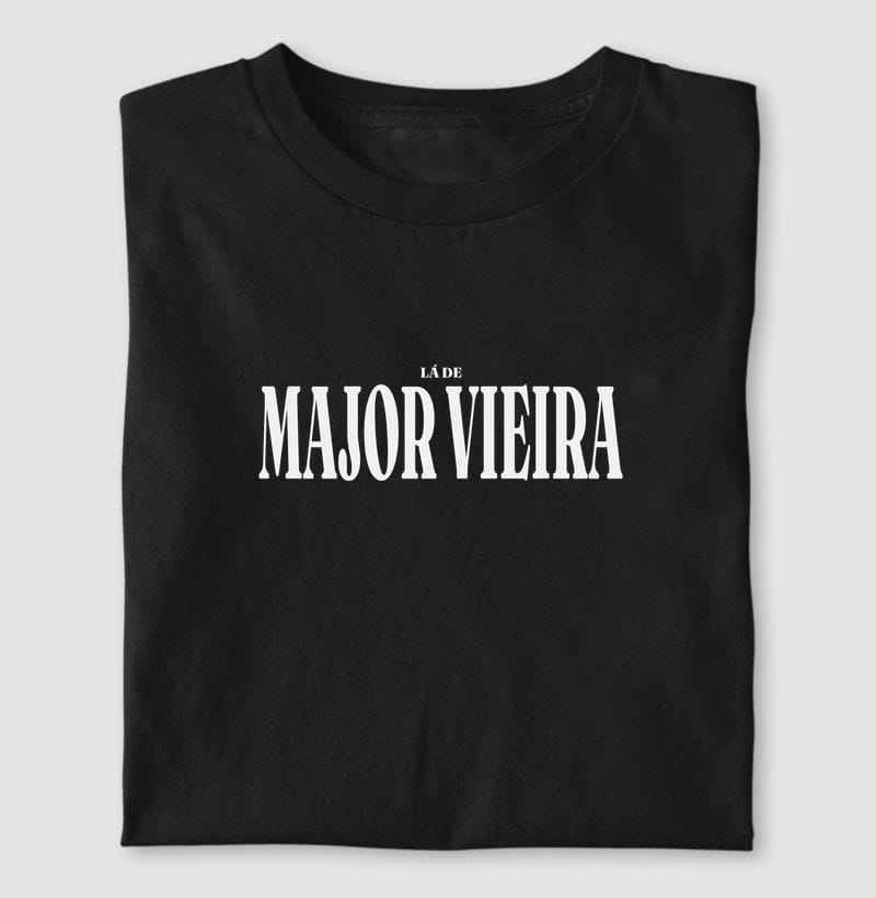Camiseta Tipografia de Major Vieira