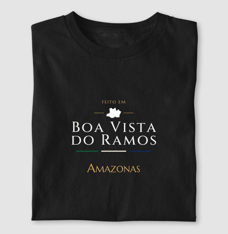 Camiseta Feito em de Boa Vista do Ramos