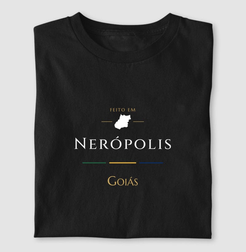 Camiseta Feito em de Nerópolis
