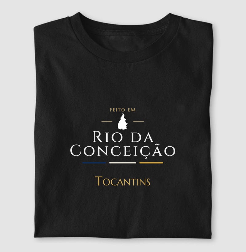 Camiseta Feito em de Rio da Conceição