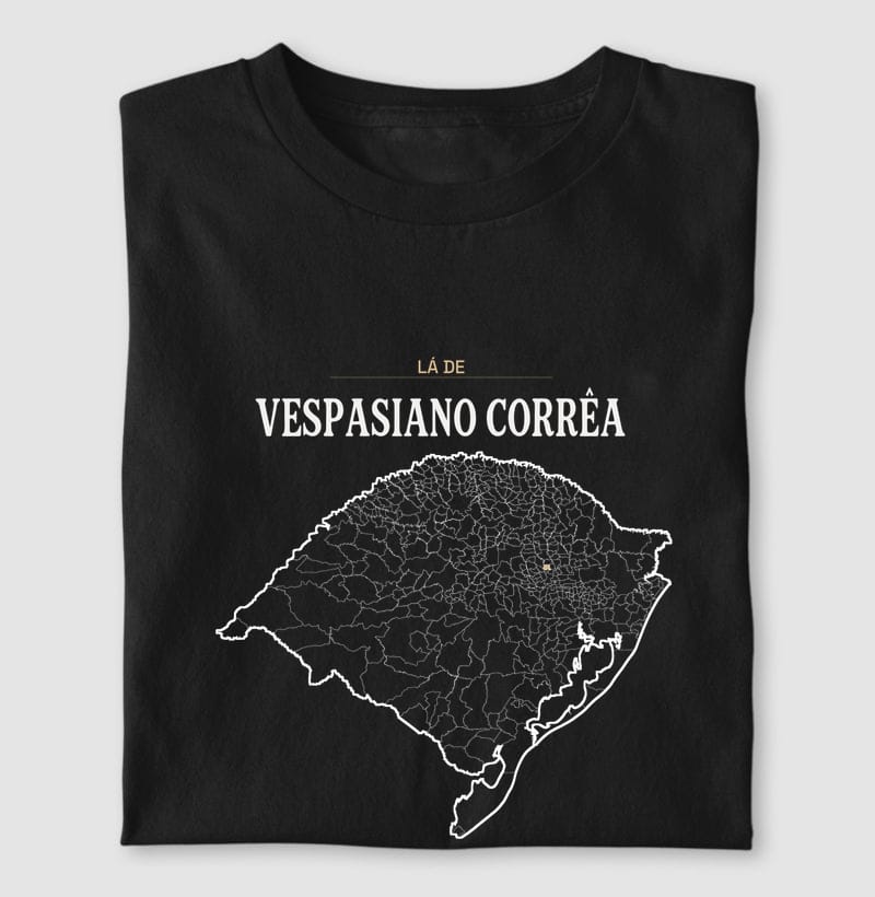 Camiseta Território de Vespasiano Corrêa