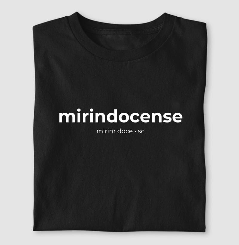 Camiseta Gentílico de Mirim Doce
