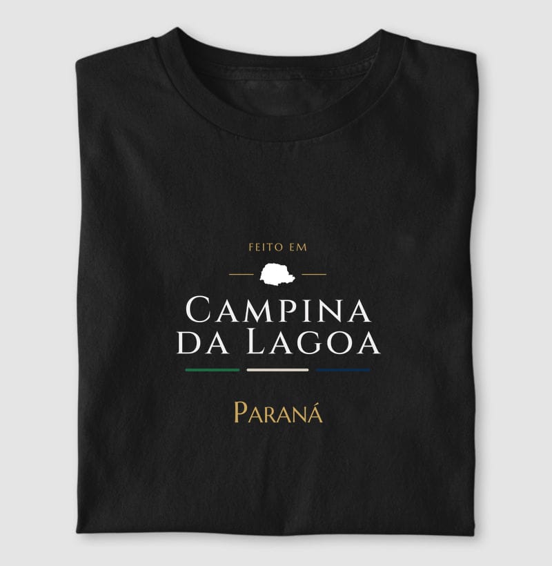 Camiseta Feito em de Campina da Lagoa
