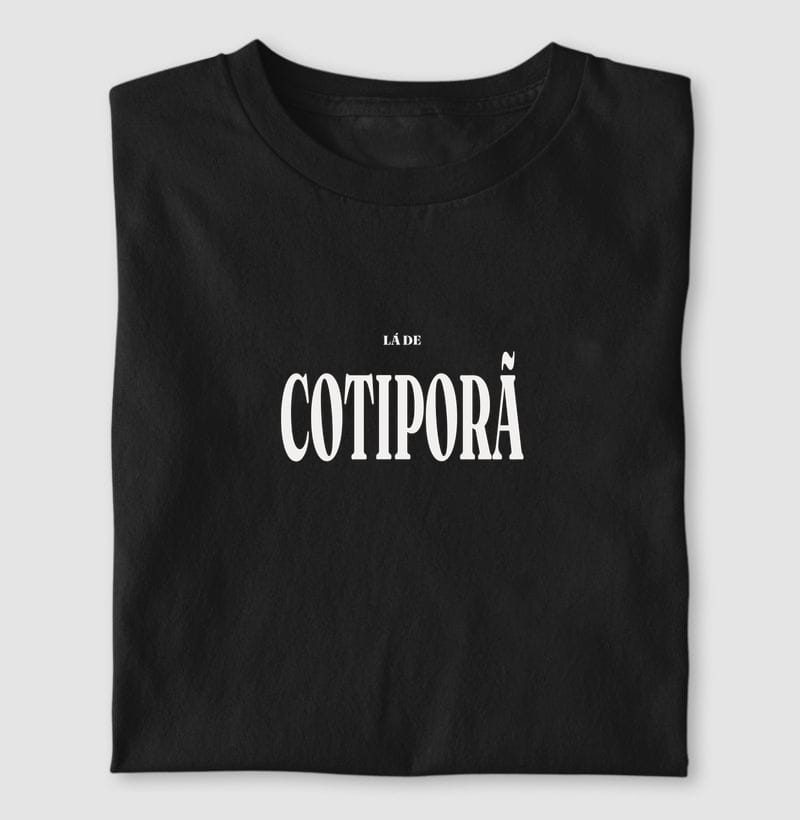 Camiseta Tipografia de Cotiporã