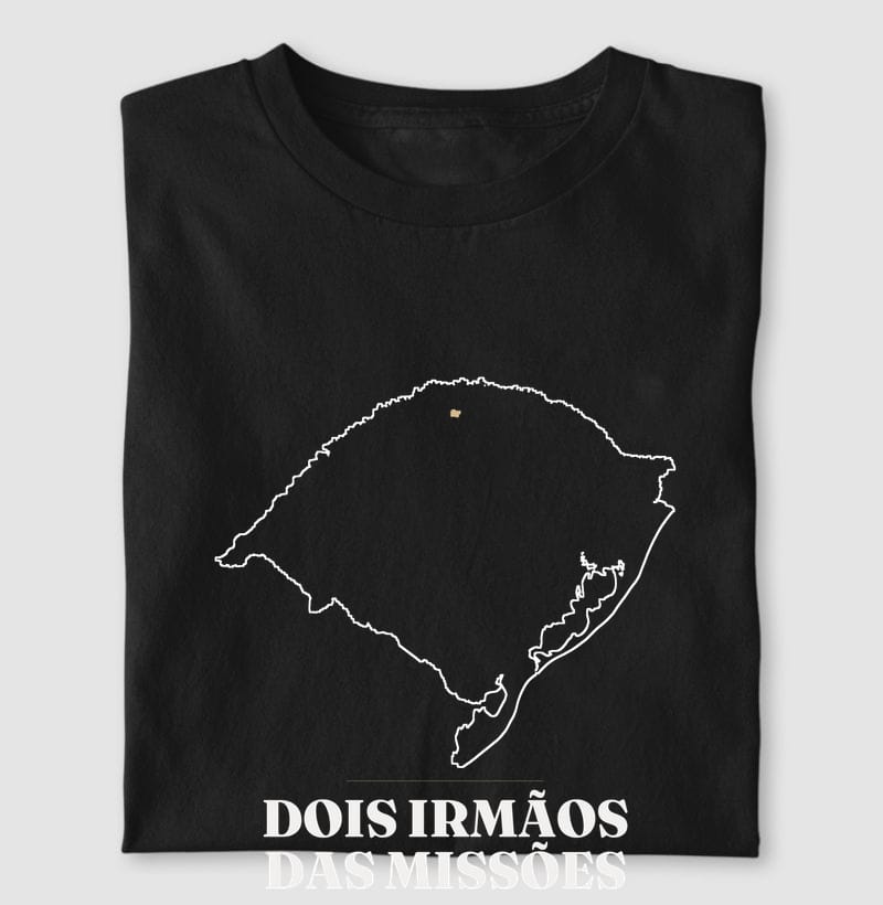 Camiseta Traço de Dois Irmãos das Missões