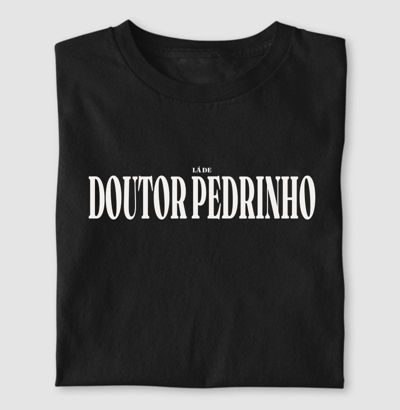 Camiseta Tipografia de Doutor Pedrinho