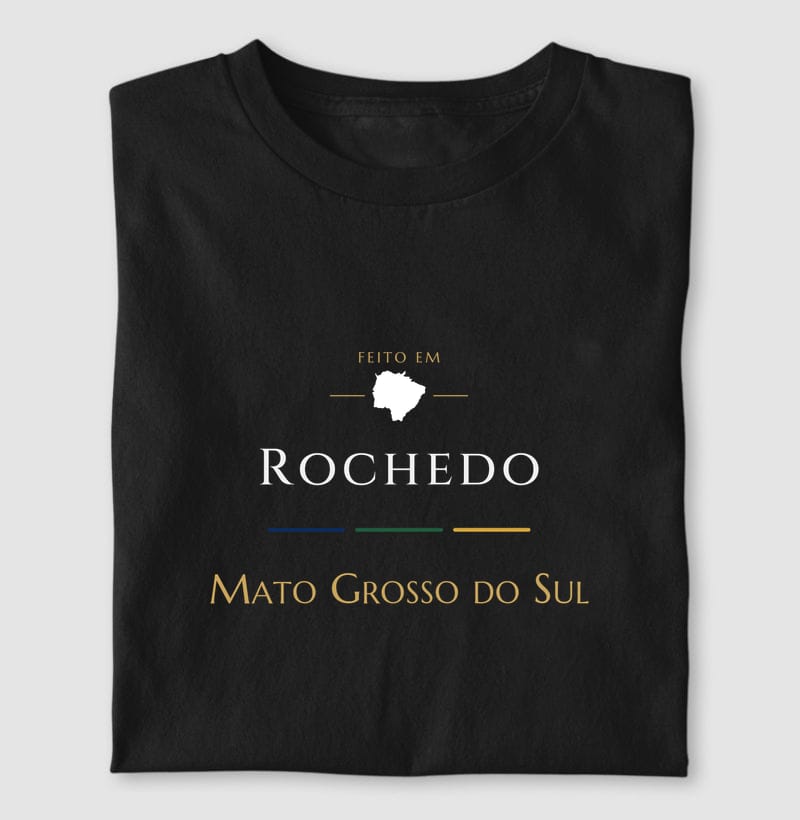 Camiseta Feito em de Rochedo