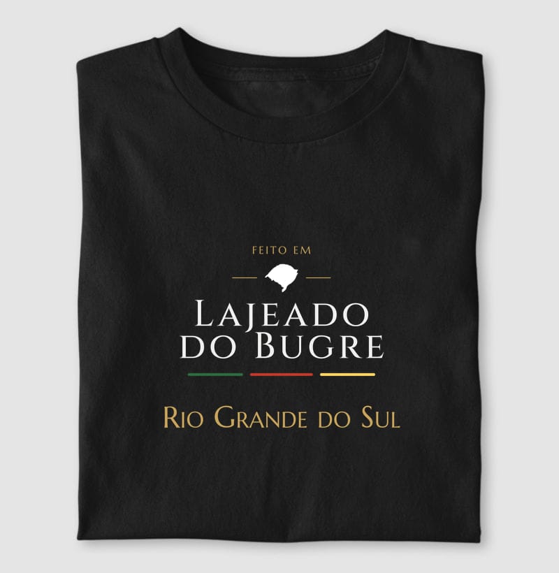 Camiseta Feito em de Lajeado do Bugre