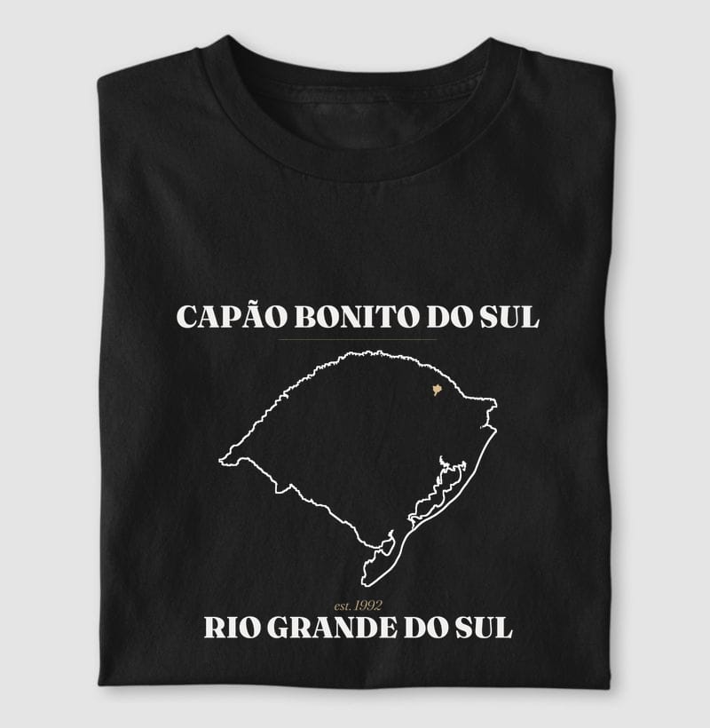 Camiseta Legado de Capão Bonito do Sul