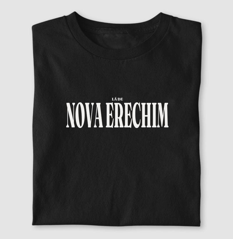 Camiseta Tipografia de Nova Erechim