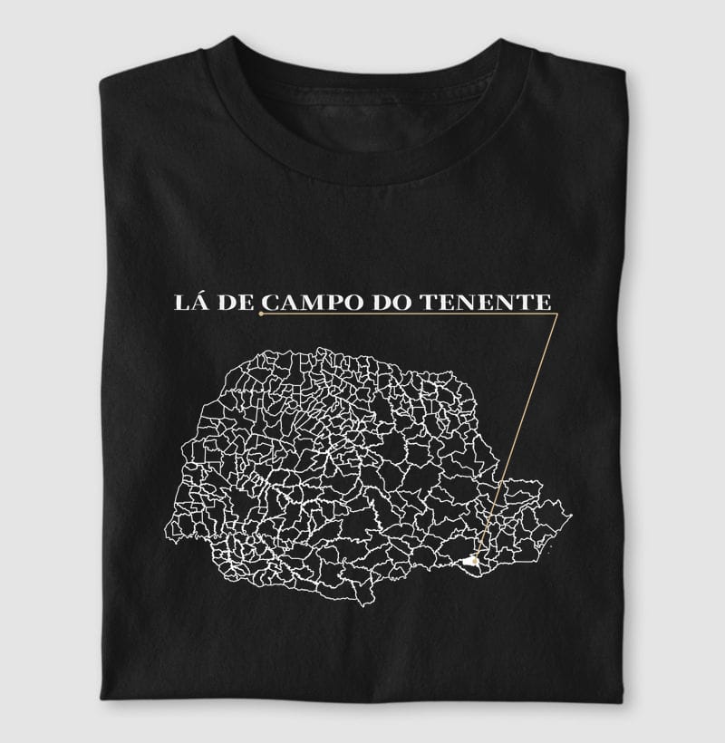 Camiseta Ponto de Origem de Campo do Tenente