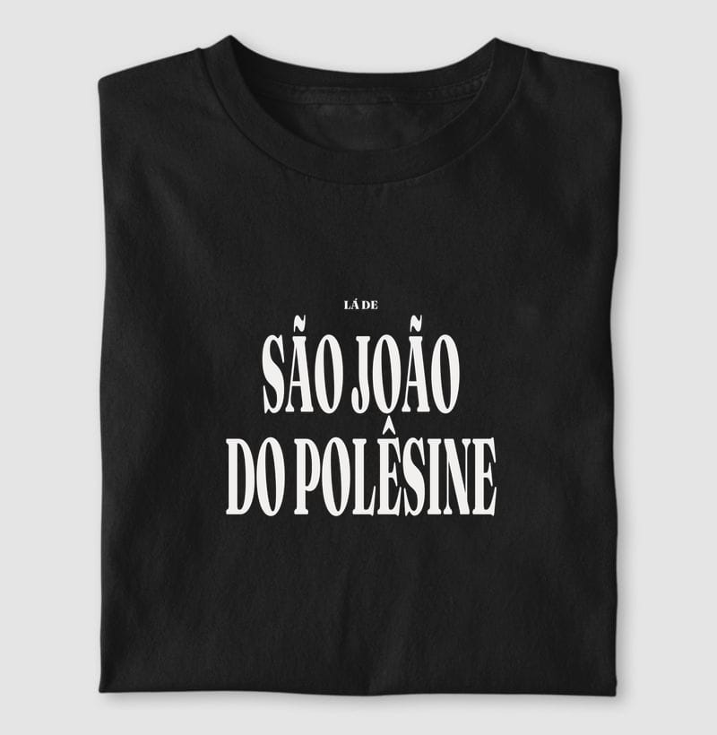 Camiseta Tipografia de São João do Polêsine