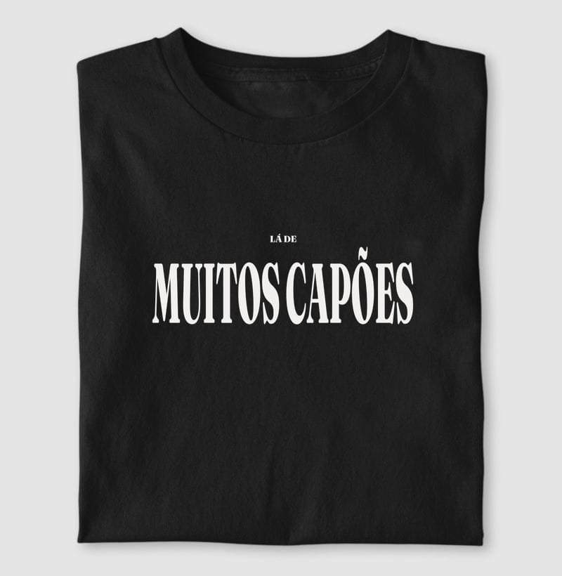 Camiseta Tipografia de Muitos Capões