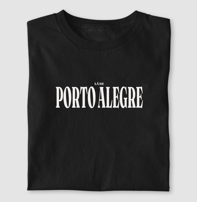 Camiseta Tipografia de Porto Alegre