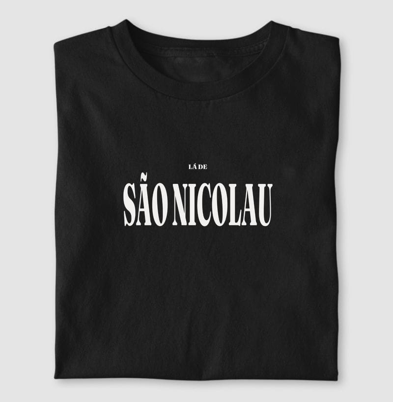 Camiseta Tipografia de São Nicolau