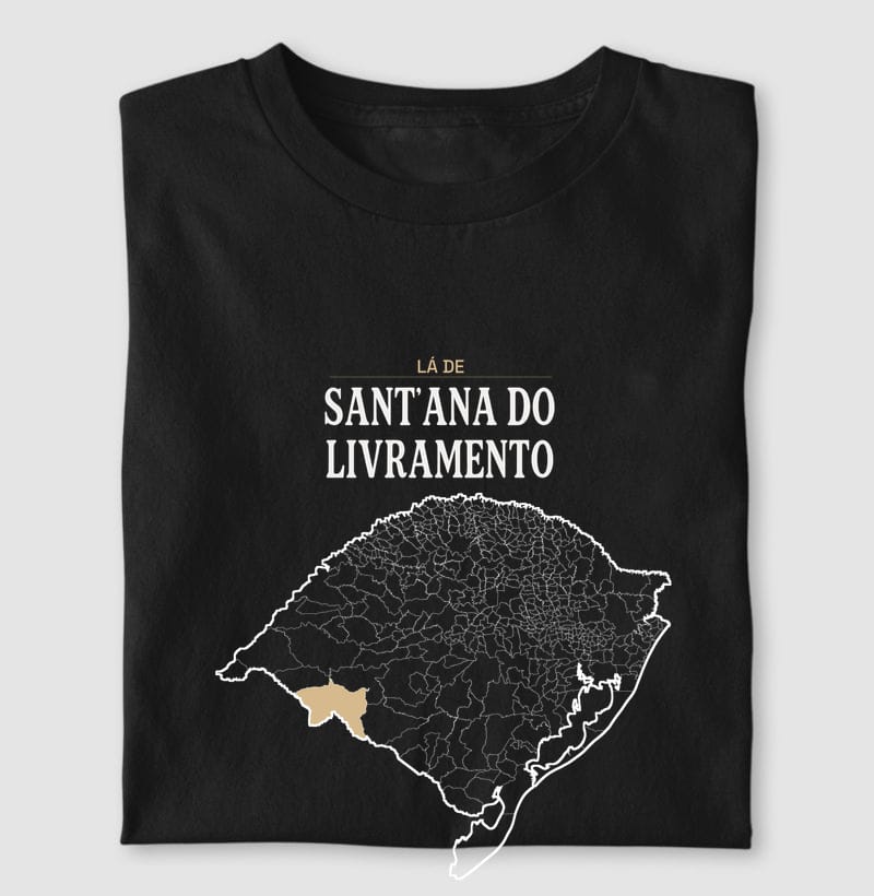 Camiseta Território de Sant'Ana do Livramento