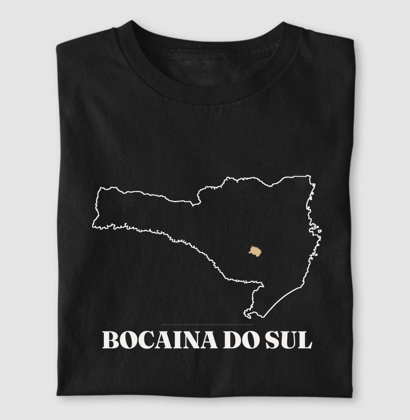 Camiseta Traço de Bocaina do Sul