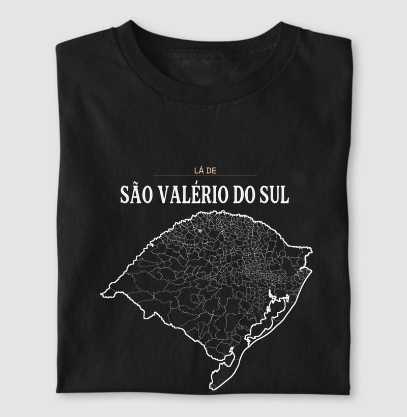 Camiseta Território de São Valério do Sul