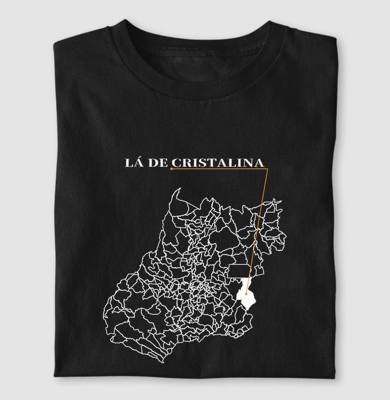 Camiseta Ponto de Origem de Cristalina