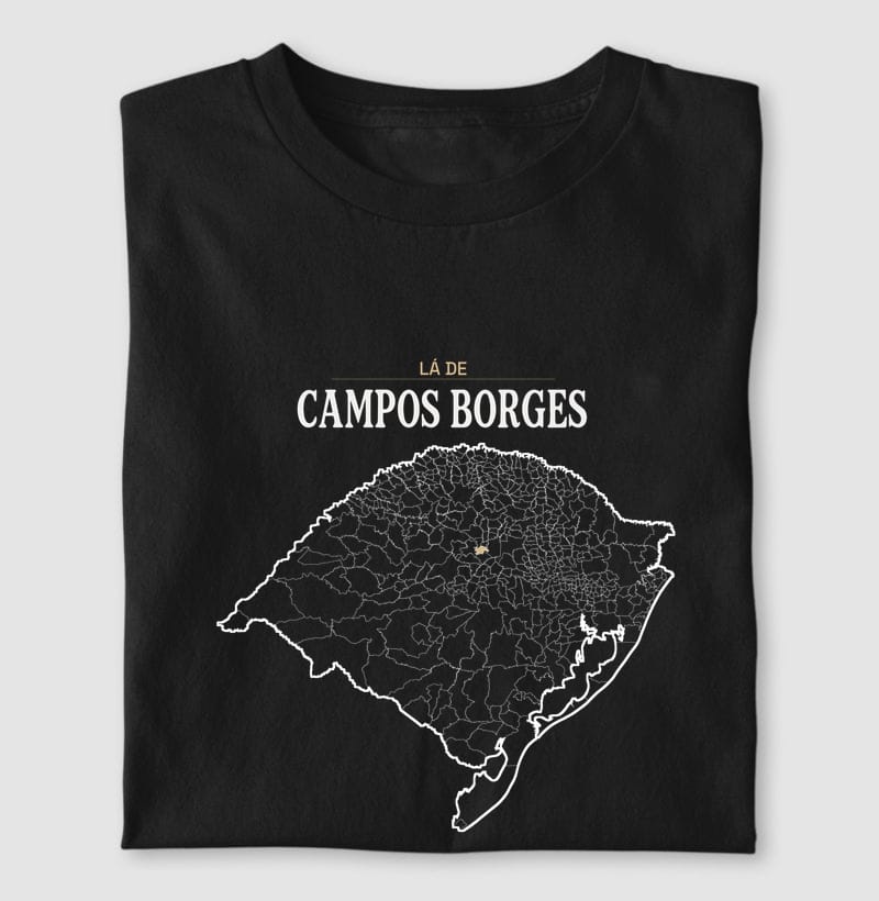 Camiseta Território de Campos Borges