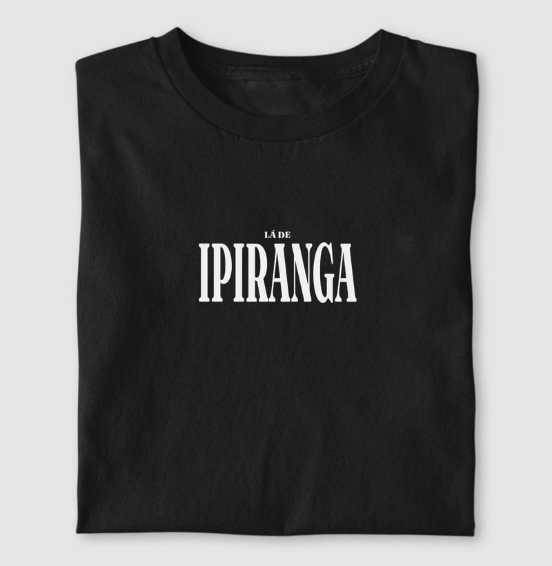 Camiseta Tipografia de Ipiranga
